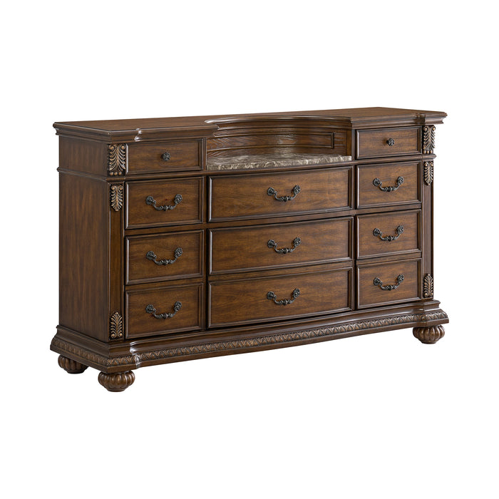 Cadenza Dresser in Brown - Tony’s Furniture Store & Linen (GA) - Multi Location
