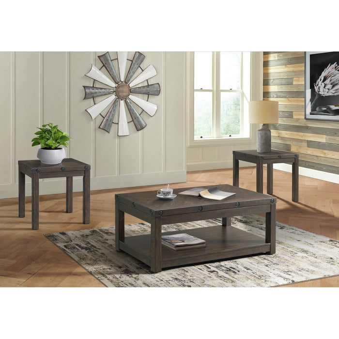 Colorado Occasional End Table w/USB/Power Charcoal - Tony’s Furniture Store & Linen (GA) - Multi Location