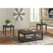 Colorado Occasional End Table w/USB/Power Charcoal - Tony’s Furniture Store & Linen (GA) - Multi Location