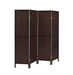 Deepika 4-panel Folding Screen Tobacco and Cappuccino - Tony’s Furniture Store & Linen (GA) - Multi Location