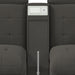 Options One 8PC Living Room Set in Palmer Plus Ash with Media Console - Tony’s Furniture Store & Linen (GA) - Multi Location