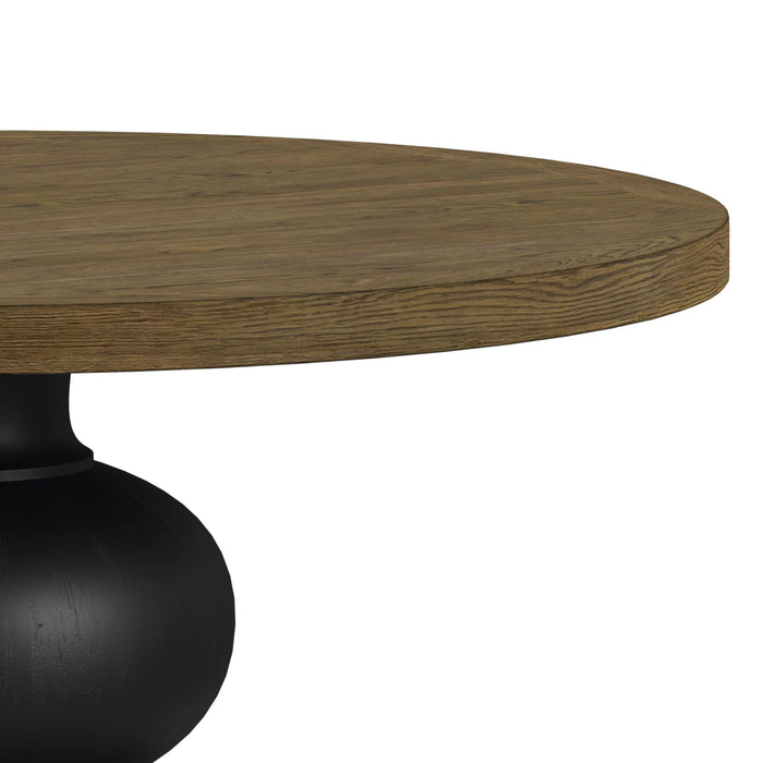 Heritage & Home Dining Table in Oak Brown and Black - Tony’s Furniture Store & Linen (GA) - Multi Location