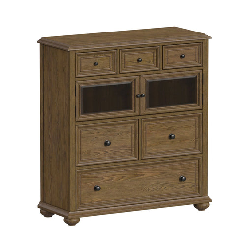 Heritage & Home Door Chest in Oak Brown - Tony’s Furniture Store & Linen (GA) - Multi Location
