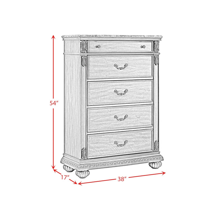 Cadenza UPH Bedroom Set with Black PU in Brown - Tony’s Furniture Store & Linen (GA) - Multi Location