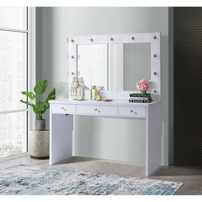 Ariana Complete Dressing Table with Lightbulbs - Tony’s Furniture Store & Linen (GA) - Multi Location