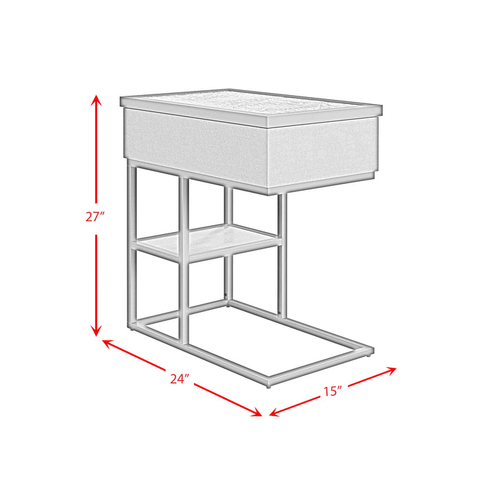 Halo Smart C-Table in Black - Tony’s Furniture Store & Linen (GA) - Multi Location