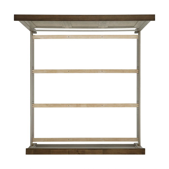 Farmington Bedroom Set in Medium Brown and Washed Stone - Tony’s Furniture Store & Linen (GA) - Multi Location