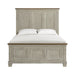 Farmington Panel Bed in Medium Brown and Washed Stone - Tony’s Furniture Store & Linen (GA) - Multi Location