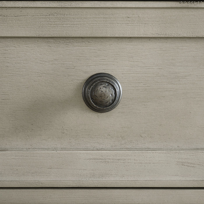 Farmington 5-Drawer Chest in Medium Brown and Washed Stone - Tony’s Furniture Store & Linen (GA) - Multi Location