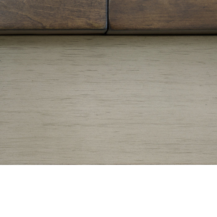 Farmington Rectangular Dining Table in Medium Brown and Washed Stone - Tony’s Furniture Store & Linen (GA) - Multi Location