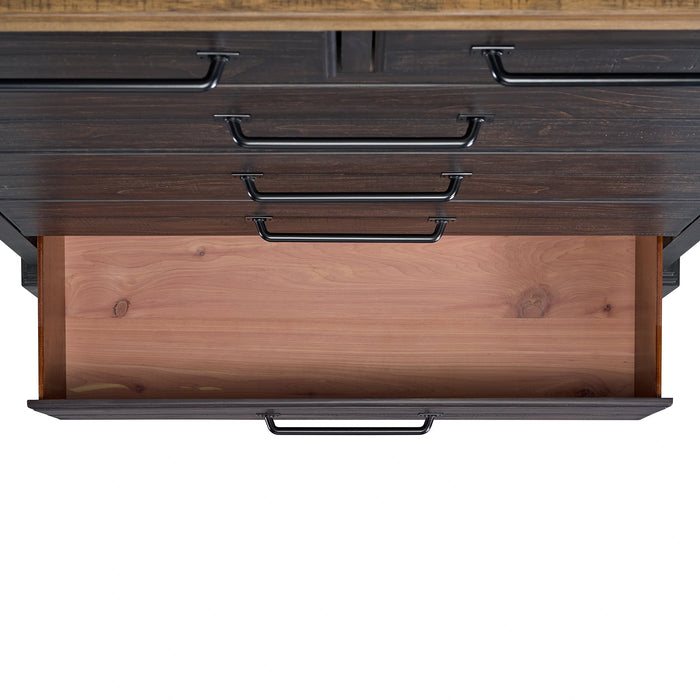 Montrose Storage Bedroom Set in Espresso & Brown - Tony’s Furniture Store & Linen (GA) - Multi Location
