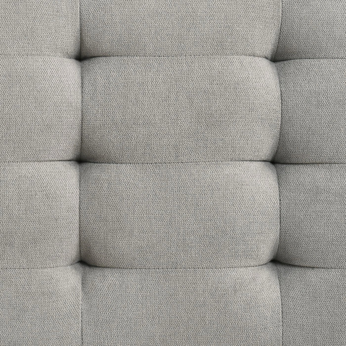 Malibu Bench with Grey Fabric in Walnut - Tony’s Furniture Store & Linen (GA) - Multi Location