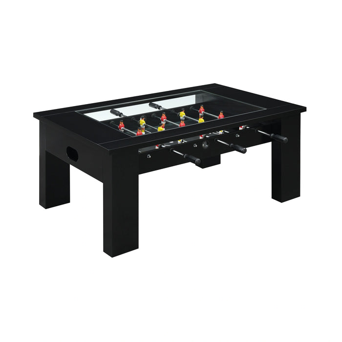 Giga Foosball Table (SSG-110601) Black Foosball Table - Tony’s Furniture Store & Linen (GA) - Multi Location