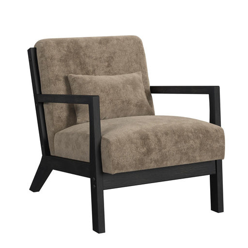 Marina Chair with Kidney Pillow and Brushed Espresso Finish - Tony’s Furniture Store & Linen (GA) - Multi Location