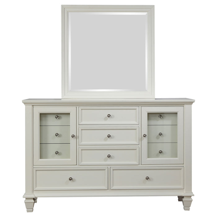 Sandy Beach Dresser With Mirror - Tony’s Furniture Store & Linen (GA) - Multi Location