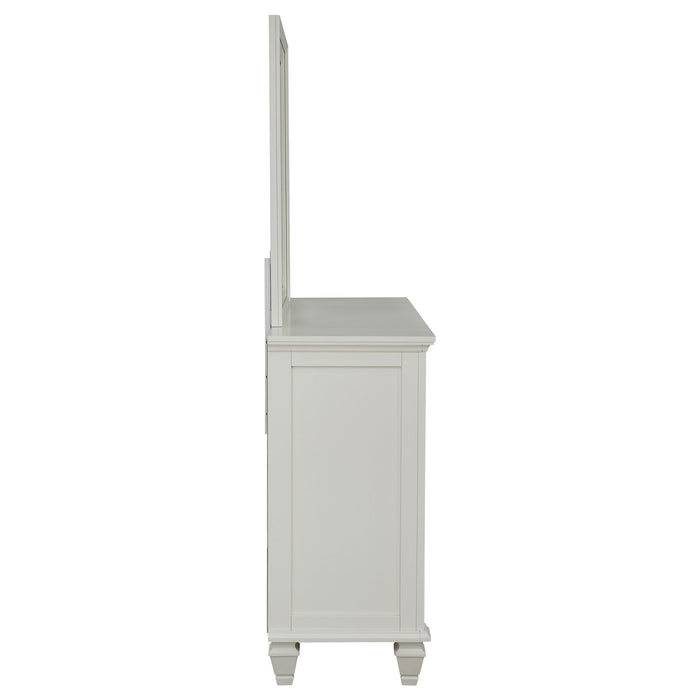 Sandy Beach Dresser With Mirror - Tony’s Furniture Store & Linen (GA) - Multi Location