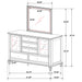 Sandy Beach Dresser With Mirror - Tony’s Furniture Store & Linen (GA) - Multi Location