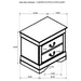 Louis Philippe 5 Pc Bedroom Set - Tony’s Furniture Store & Linen (GA) - Multi Location