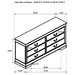 Louis Philippe 5 Pc Bedroom Set - Tony’s Furniture Store & Linen (GA) - Multi Location