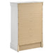 Louis Philippe 5-drawer Bedroom Chest White - Tony’s Furniture Store & Linen (GA) - Multi Location