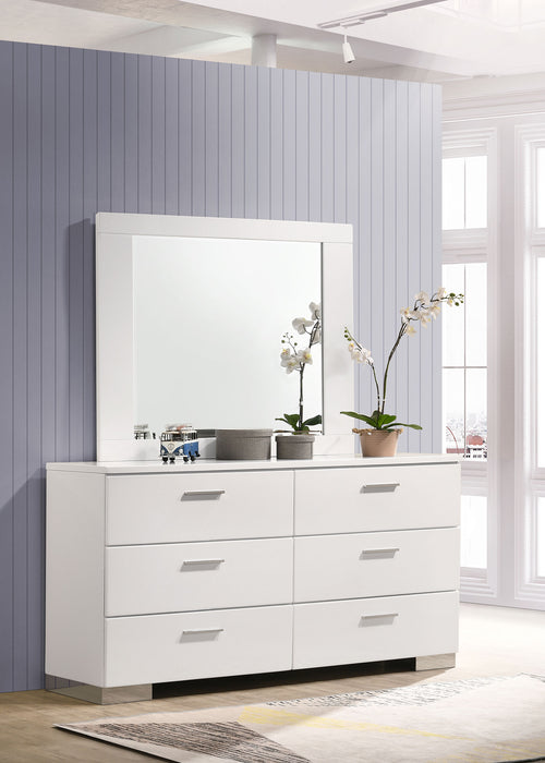 Felicity Dresser With Mirror - Tony’s Furniture Store & Linen (GA) - Multi Location