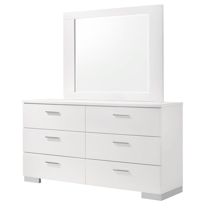 Felicity Dresser With Mirror - Tony’s Furniture Store & Linen (GA) - Multi Location