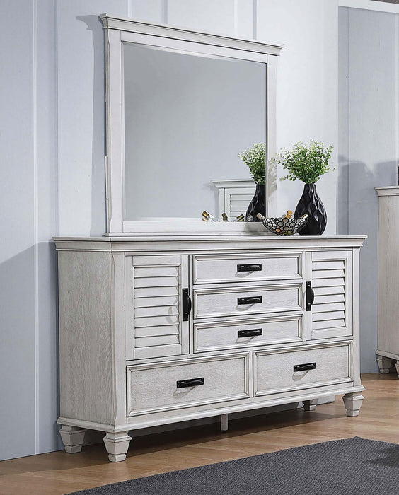 Franco Dresser With Mirror - Tony’s Furniture Store & Linen (GA) - Multi Location