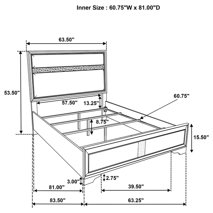 Miranda Queen Bed - Tony’s Furniture Store & Linen (GA) - Multi Location