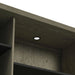 Jemma Buffet and Hutch with Light in Grey and Dark Espresso - Tony’s Furniture Store & Linen (GA) - Multi Location