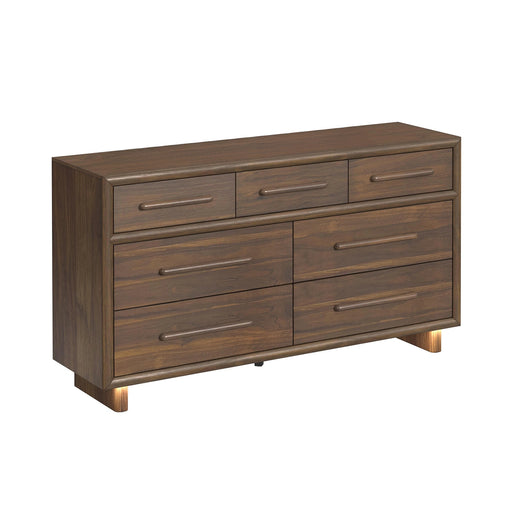 Brisbane Dresser with LED in Brown - Tony’s Furniture Store & Linen (GA) - Multi Location