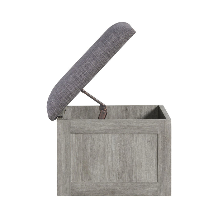 Uster Coffee Table W/Four storage Stools Grey - Tony’s Furniture Store & Linen (GA) - Multi Location