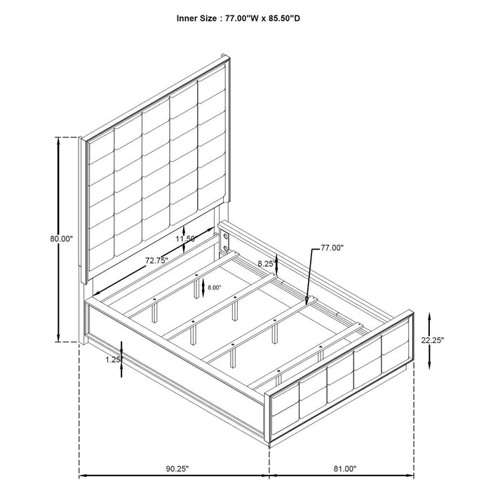 Durango 4 Pc Bedroom Set - Tony’s Furniture Store & Linen (GA) - Multi Location