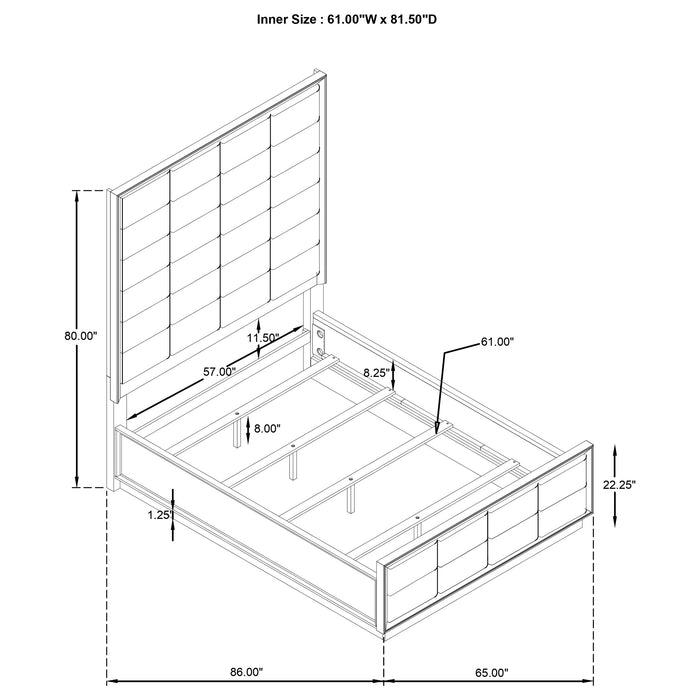Durango 5 Pc Bedroom Set - Tony’s Furniture Store & Linen (GA) - Multi Location