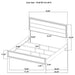 Wright Eastern King Bed - Tony’s Furniture Store & Linen (GA) - Multi Location