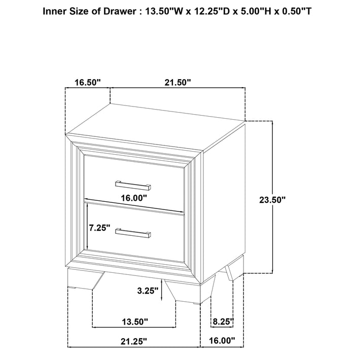 Wright Nightstand - Tony’s Furniture Store & Linen (GA) - Multi Location