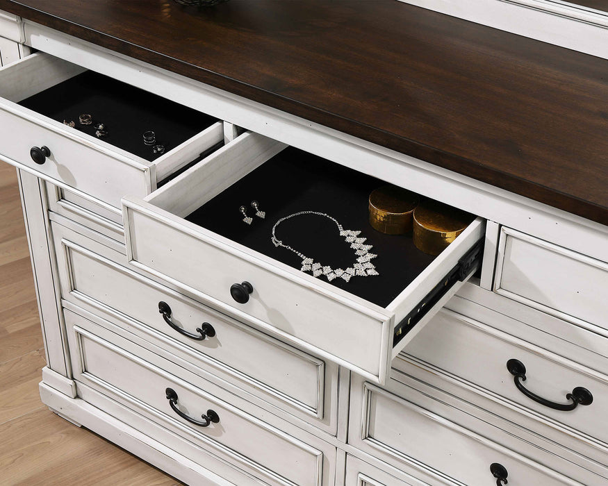 Hillcrest Dresser With Mirror - Tony’s Furniture Store & Linen (GA) - Multi Location