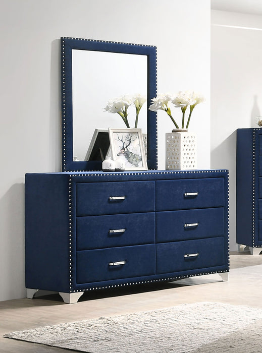 Melody Dresser With Mirror - Tony’s Furniture Store & Linen (GA) - Multi Location