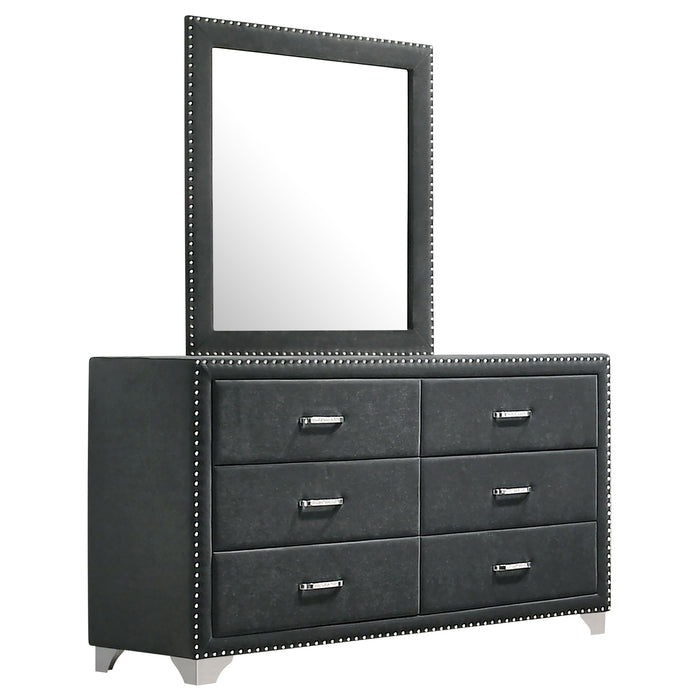 Melody Dresser With Mirror - Tony’s Furniture Store & Linen (GA) - Multi Location