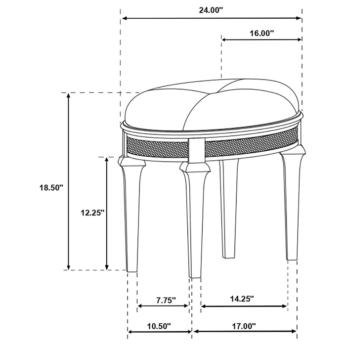 Evangeline Vanity Set - Tony’s Furniture Store & Linen (GA) - Multi Location