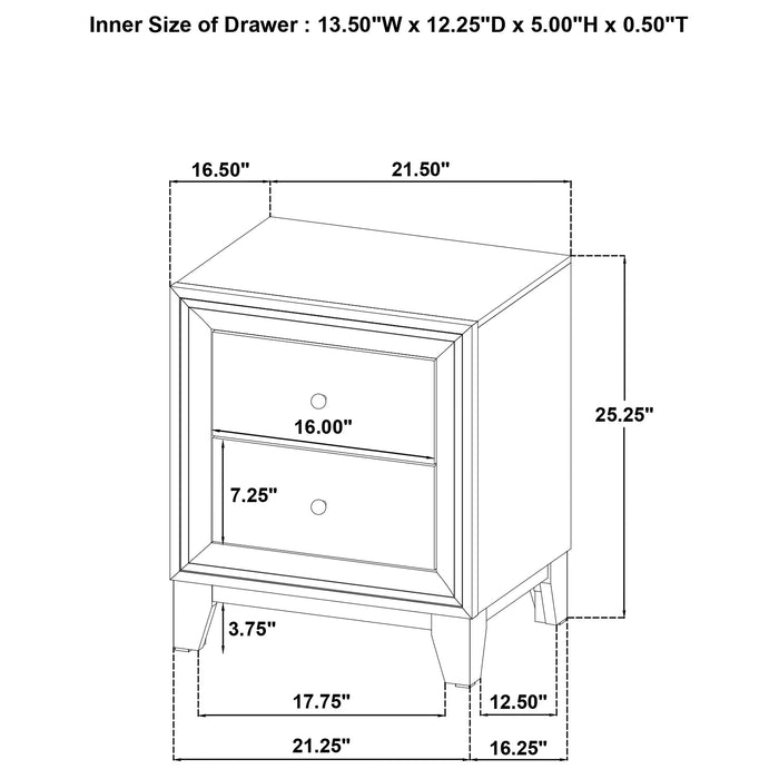 Welsley Nightstand - Tony’s Furniture Store & Linen (GA) - Multi Location