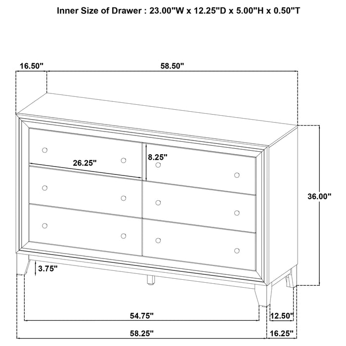 Welsley Dresser - Tony’s Furniture Store & Linen (GA) - Multi Location