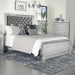 Eleanor Upholstered Tufted Bed Metallic - Tony’s Furniture Store & Linen (GA) - Multi Location