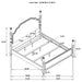 Andover California King Bed - Tony’s Furniture Store & Linen (GA) - Multi Location