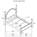 Andover 5 Pc Bedroom Set - Tony’s Furniture Store & Linen (GA) - Multi Location