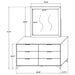 Kendall Dresser With Mirror - Tony’s Furniture Store & Linen (GA) - Multi Location