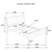 Wilkes Queen Bed - Tony’s Furniture Store & Linen (GA) - Multi Location