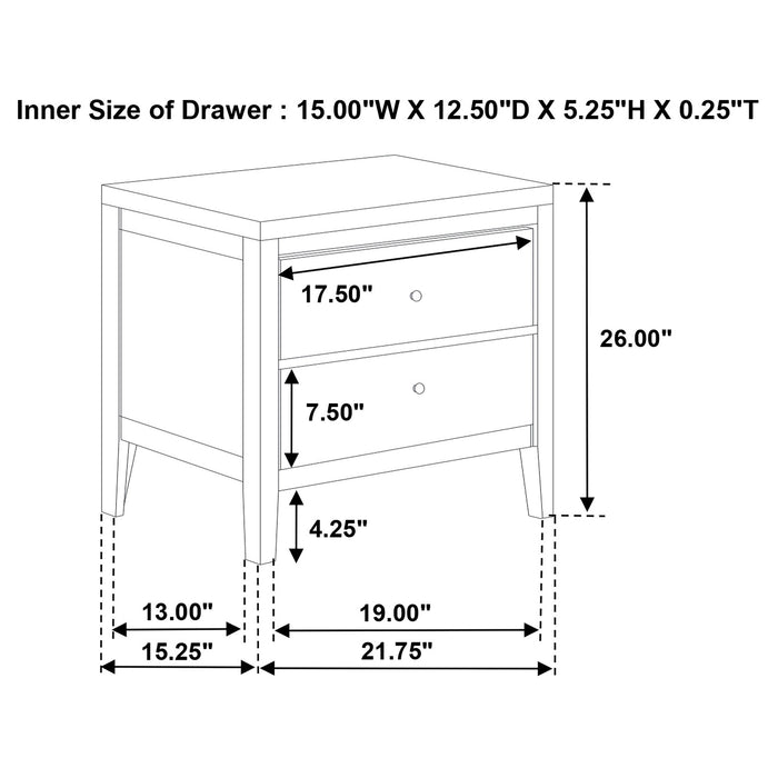 Wilkes Nightstand - Tony’s Furniture Store & Linen (GA) - Multi Location