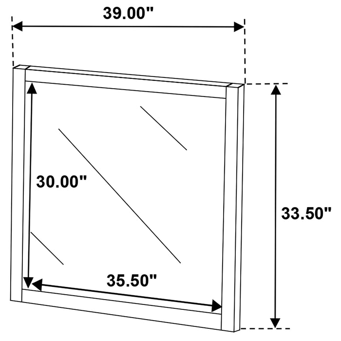 Wilkes Dresser Mirror - Tony’s Furniture Store & Linen (GA) - Multi Location
