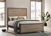 Baker Panel Bed Brown and Light Taupe - Tony’s Furniture Store & Linen (GA) - Multi Location