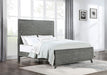 Nathan High Headboard Panel Bed Grey - Tony’s Furniture Store & Linen (GA) - Multi Location